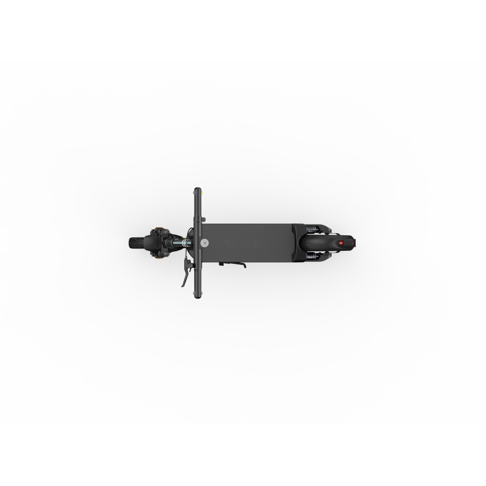 Dual-Suspension Electric Scooter w/ 43.5 Miles Max Operating Range & 24 mph Max Speed - Black