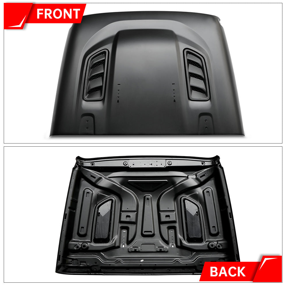 10th Anniversary Engine Hood For Jeep Wrangler JL 2018+ and Jeep Gladiator JT 2018+ ( not fit for JL 392 and JT Mojave )
