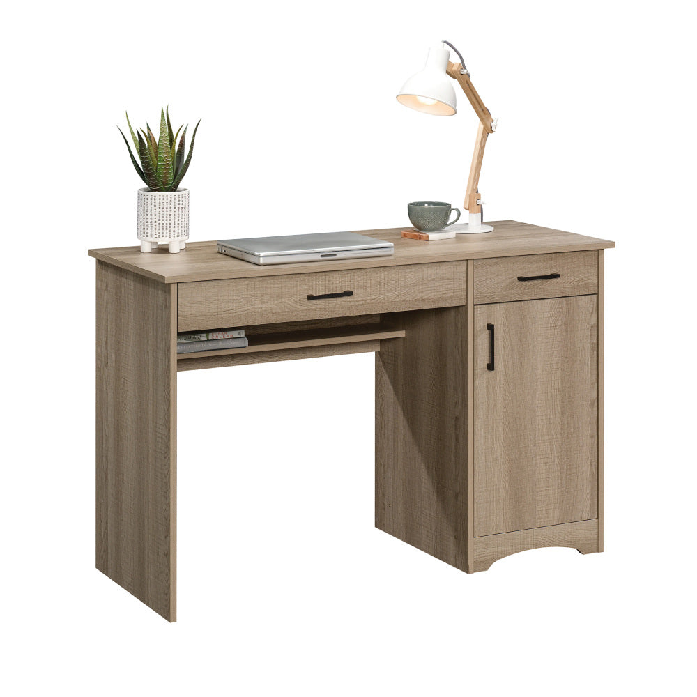 Computer Desk, Brown finish
