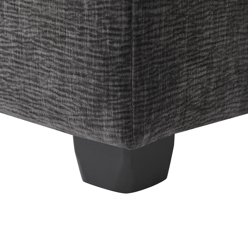 26*26" Ottoman Module for Modular Sectional Sofa,Wide Seat,Chenille,2 Colors