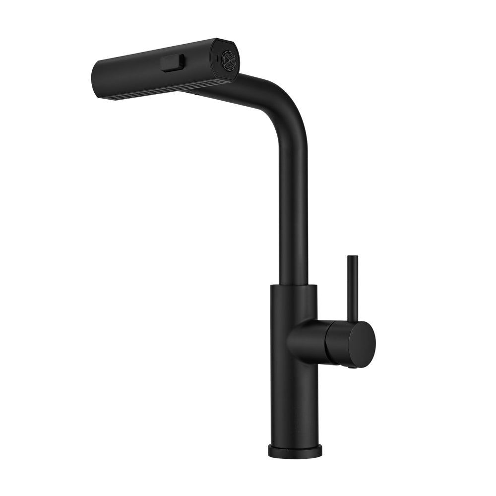 Sink Faucet, Black Kitchen Faucets with Pull out Sprayer, Bathroom Sink Faucets Mini Bar Prep Faucet