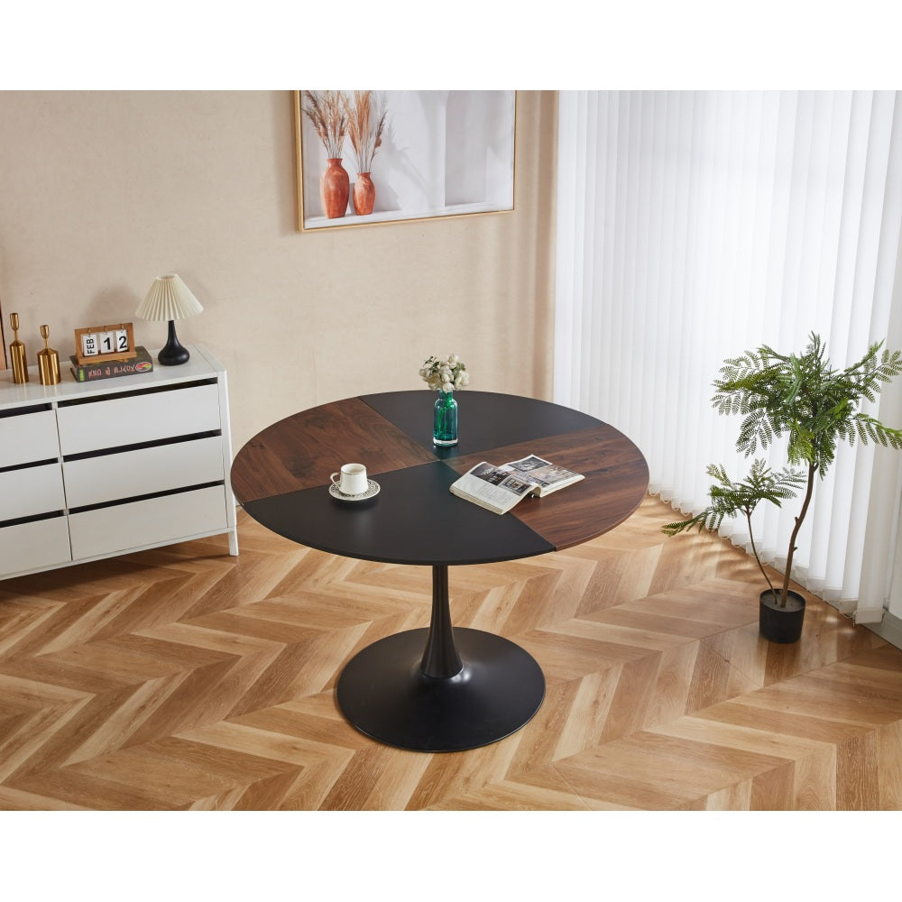 47.2INCH TULIP ROUND DINING TABLE,OFFICE TABLE,COFFEE TABLE,120X120X74CM