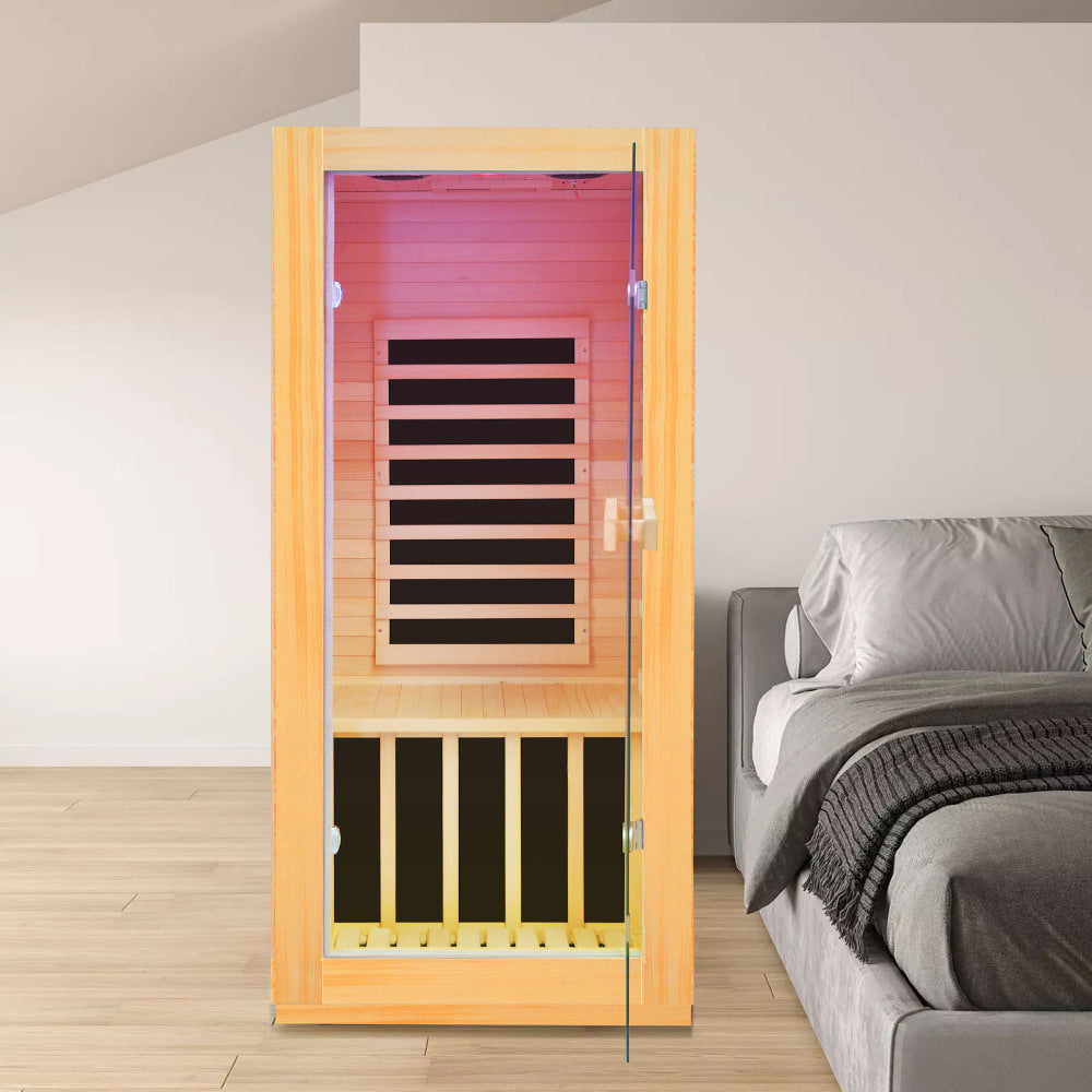 infrared sauna room single room