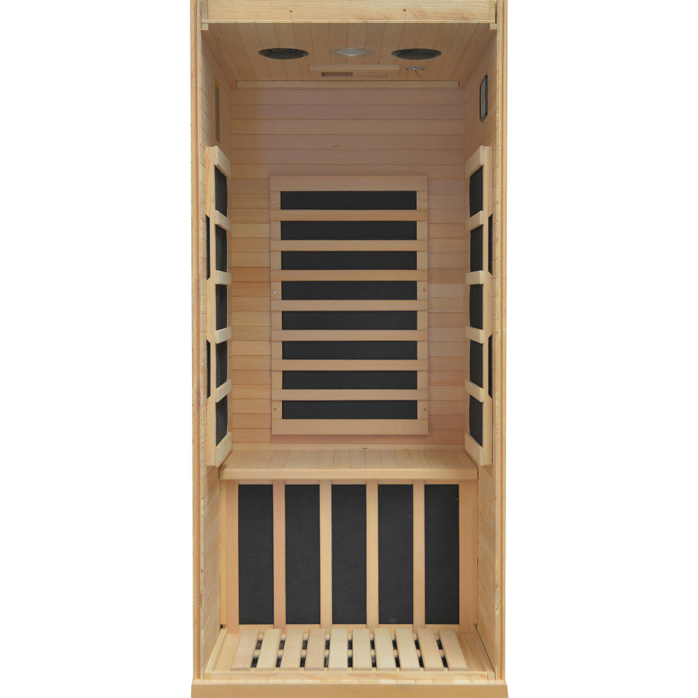 infrared sauna room single room