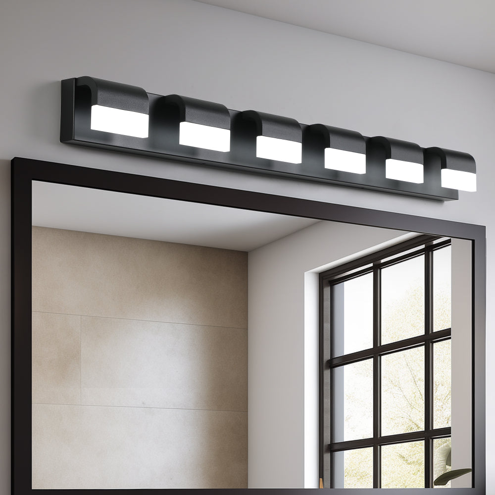 (Same as W1340110596/L2011) Bathroom Vanity Lighting 3-Light LED Vanity Lights Over Mirror Bath Wall Lighting