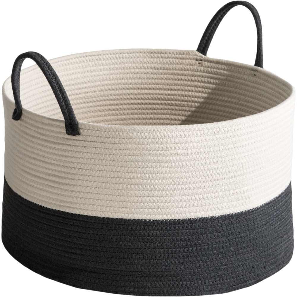 Water Hyacinth Woven Round Multi Use Kitchen and Bathroom 14" / 12" / 10" Basket Natural Brown