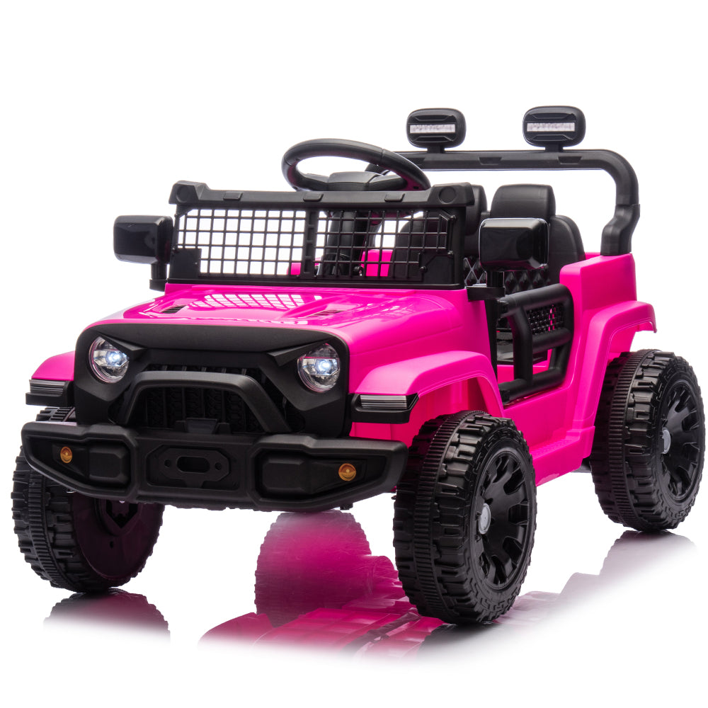 24V Kids Ride on Car W/Parents Control,Four-wheel suspension,2WD,Power display,Bluetooth,MP3,Music,LED headlight,Provide a speed of 1.86-3.11MPH For Kids Around 3 years old.