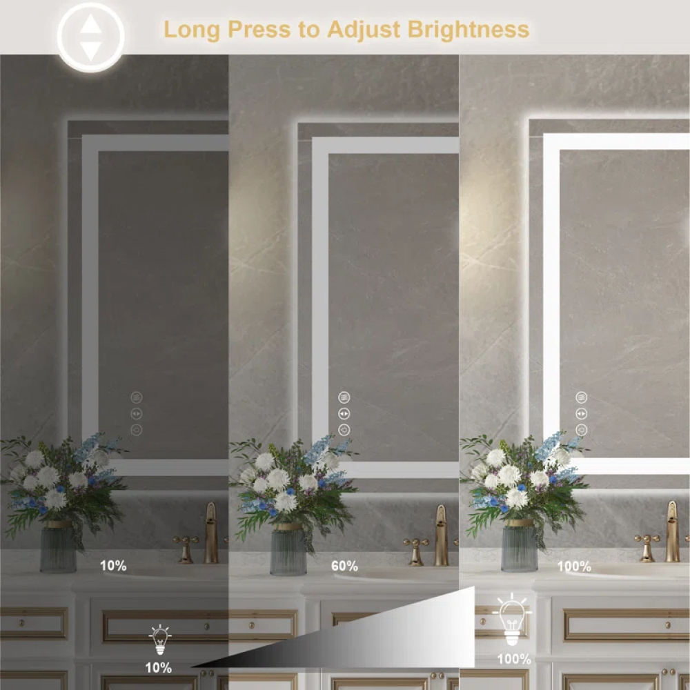 36" x 28" This Wall Mirror Is A Practical And Decorative Mirror SM01-7090-02