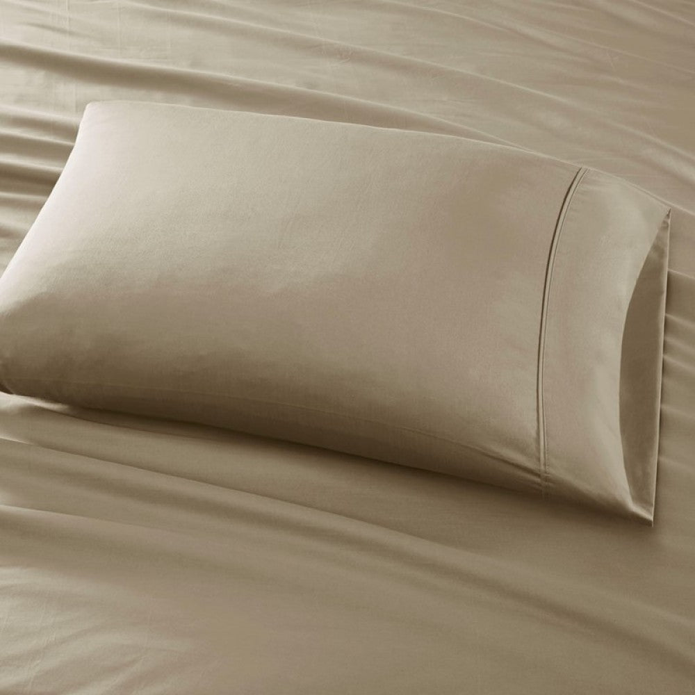 Cotton Blend Sateen Sheet Set
