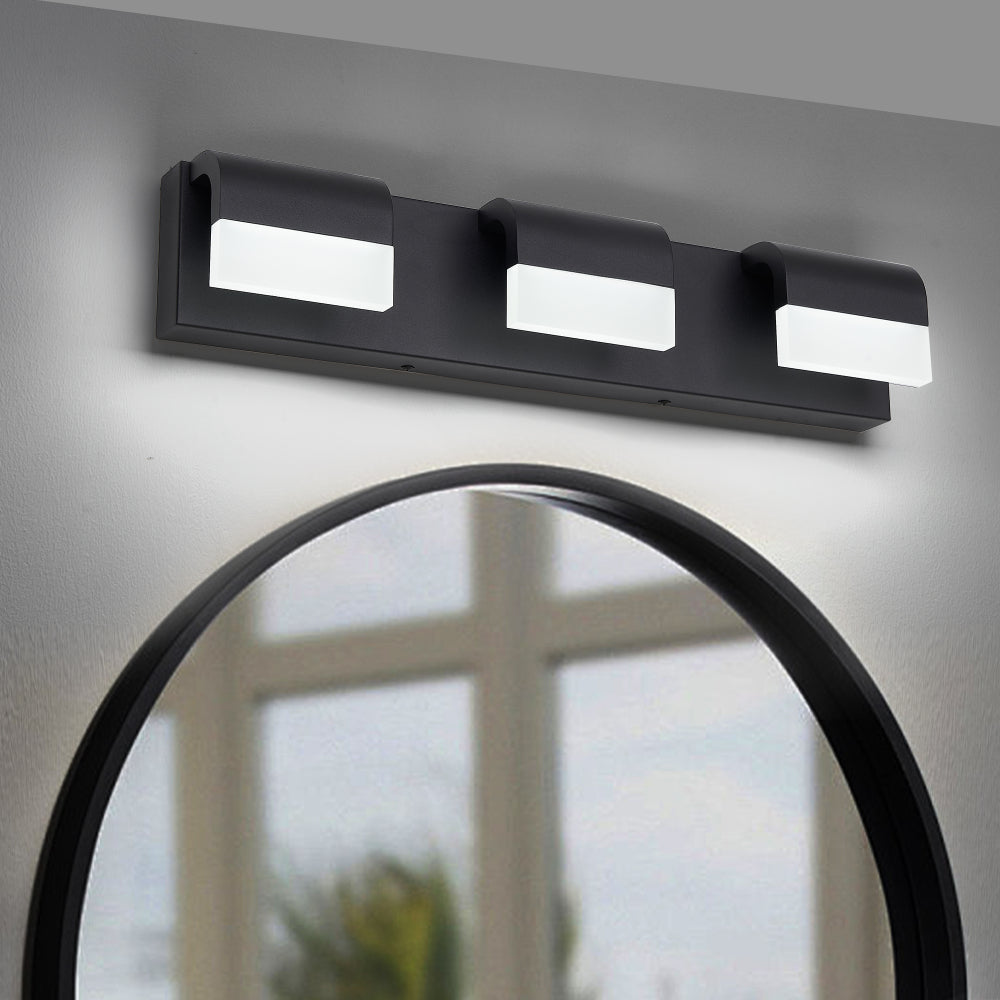 (Same as W1340110596/L2011) Bathroom Vanity Lighting 3-Light LED Vanity Lights Over Mirror Bath Wall Lighting