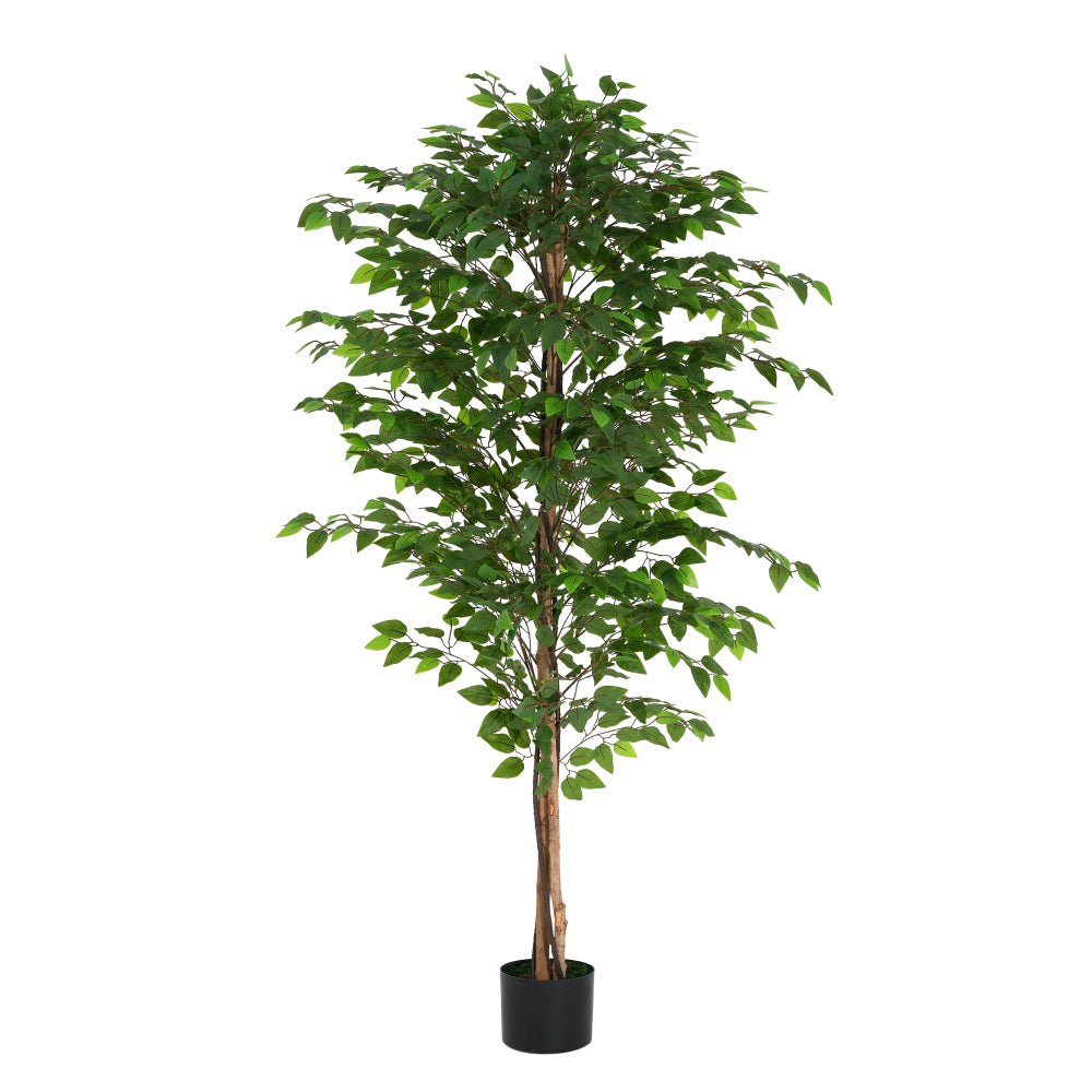 74" Artificial Ficus Tree With Pot