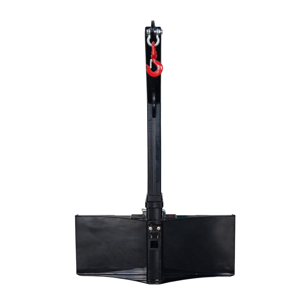 Skid Steer Quick Tach Lift Pole Jib Hoist Crane