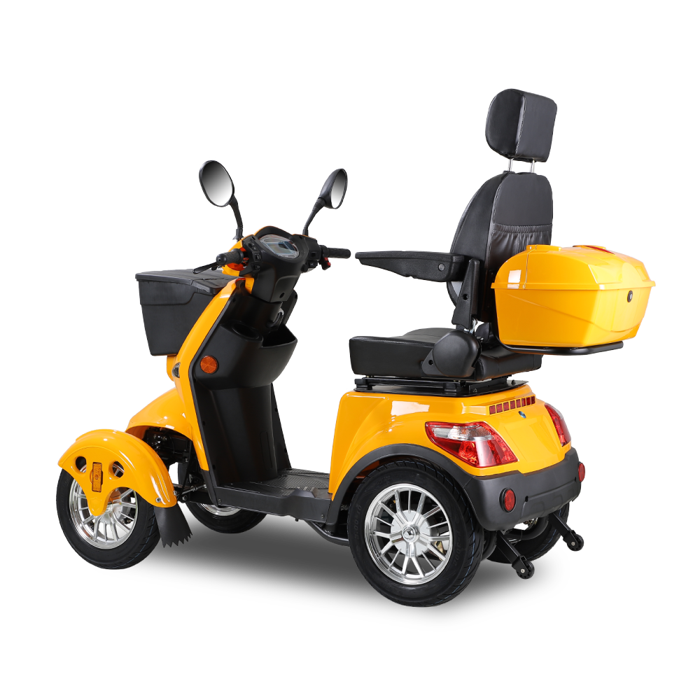 Mobility Scooters for Seniors 500lbs Capacity 800W All Terrain Electric Powered Mobility Cart Heavy Duty Mobility Scooter
