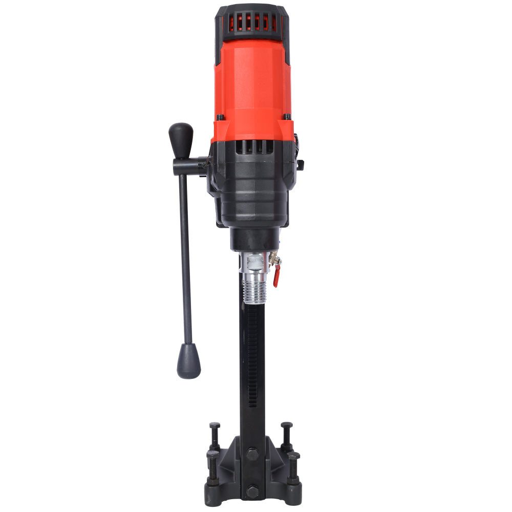 Diamond Core Drilling Machine, 8in Wet&Dry Concrete Core Drill Rig with Stand, 750RPM Speed,8in Drilling Diameter for Concrete Brick Block Stone, 3000W