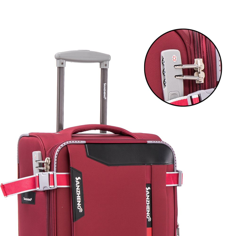 Softside Upright Luggage Set , Lightweight,4-Piece (20//24/28/32)