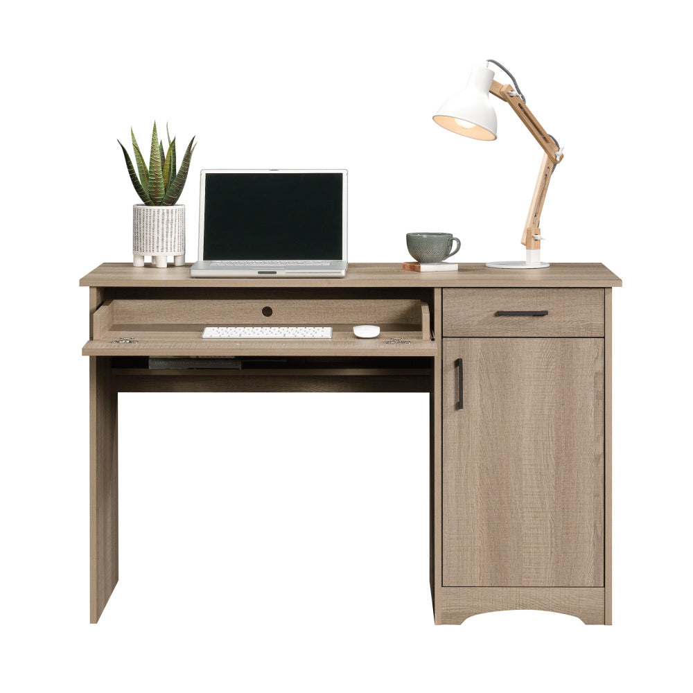 Computer Desk, Brown finish