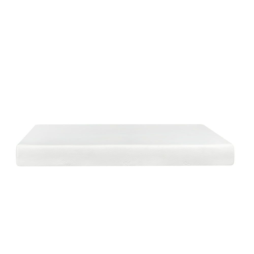 Full Size Gel Memory Foam Mattress, 8 in. Soft Mattress in a Box, White