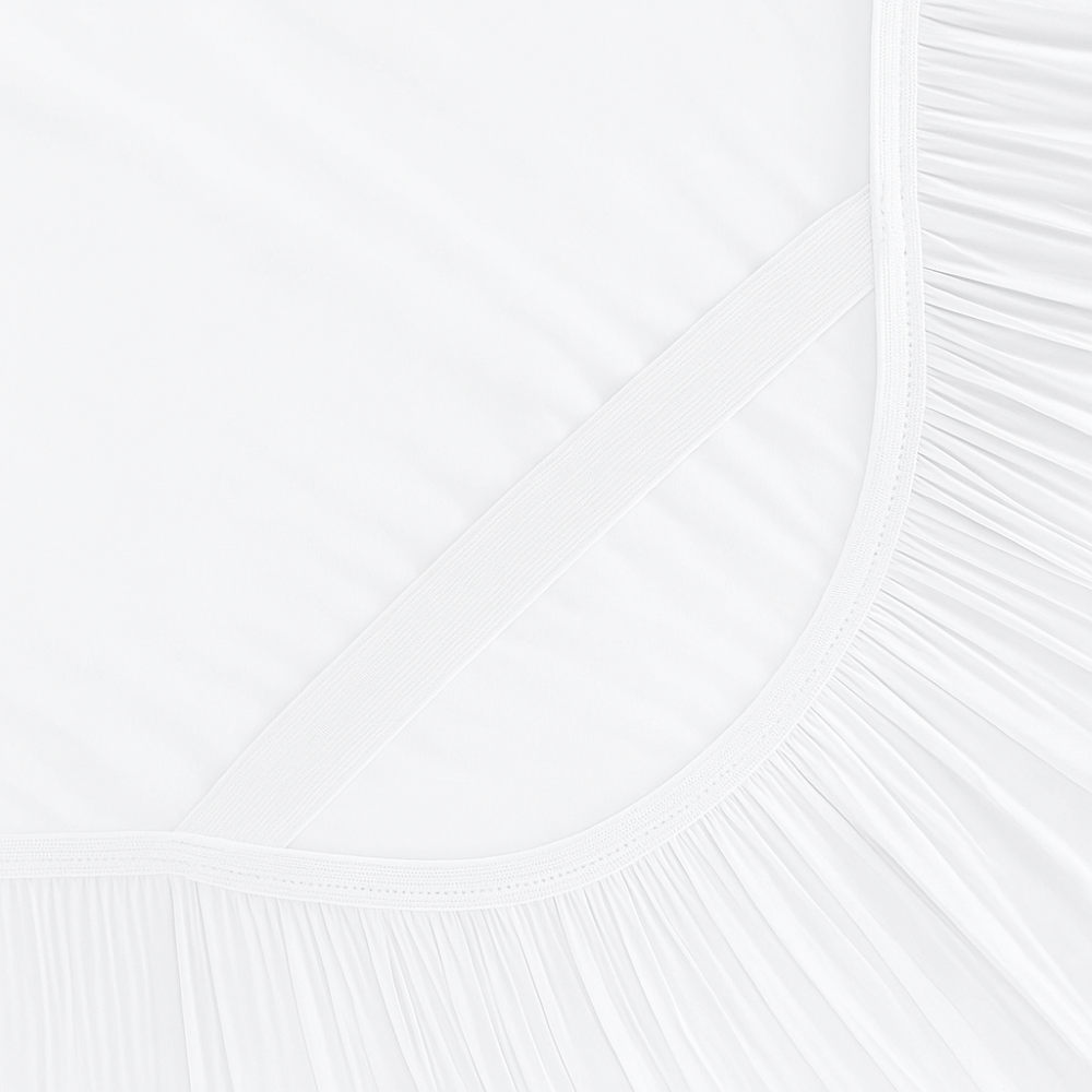 Thread™ Split Head Queen Microplush + Bamboo Sheet Set in White