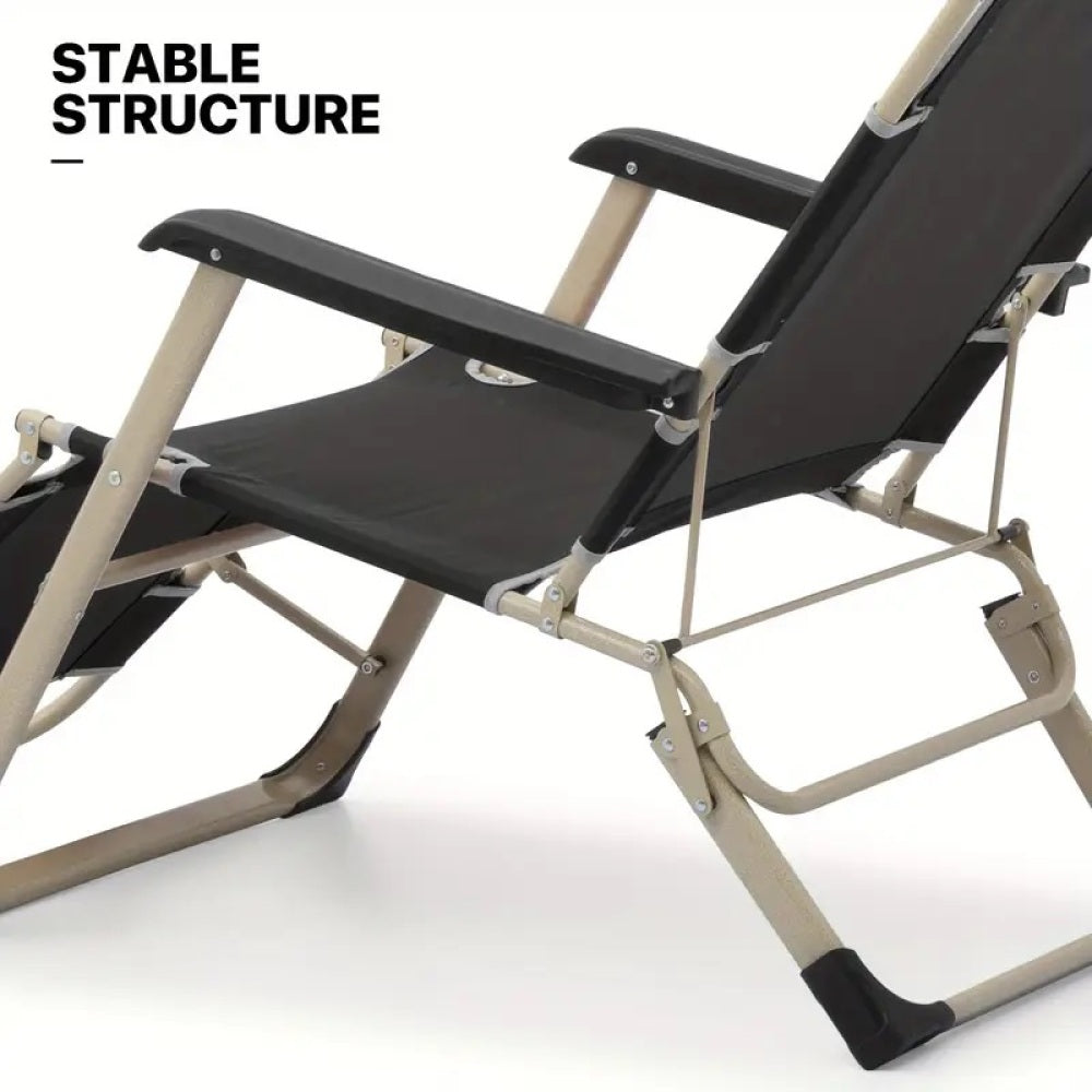 deck chair black