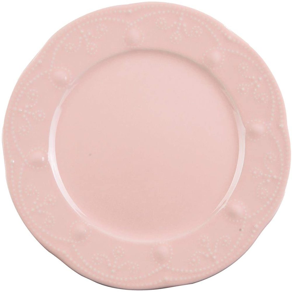 Fulya 12 Pieces Dinnerware Set Light Pink