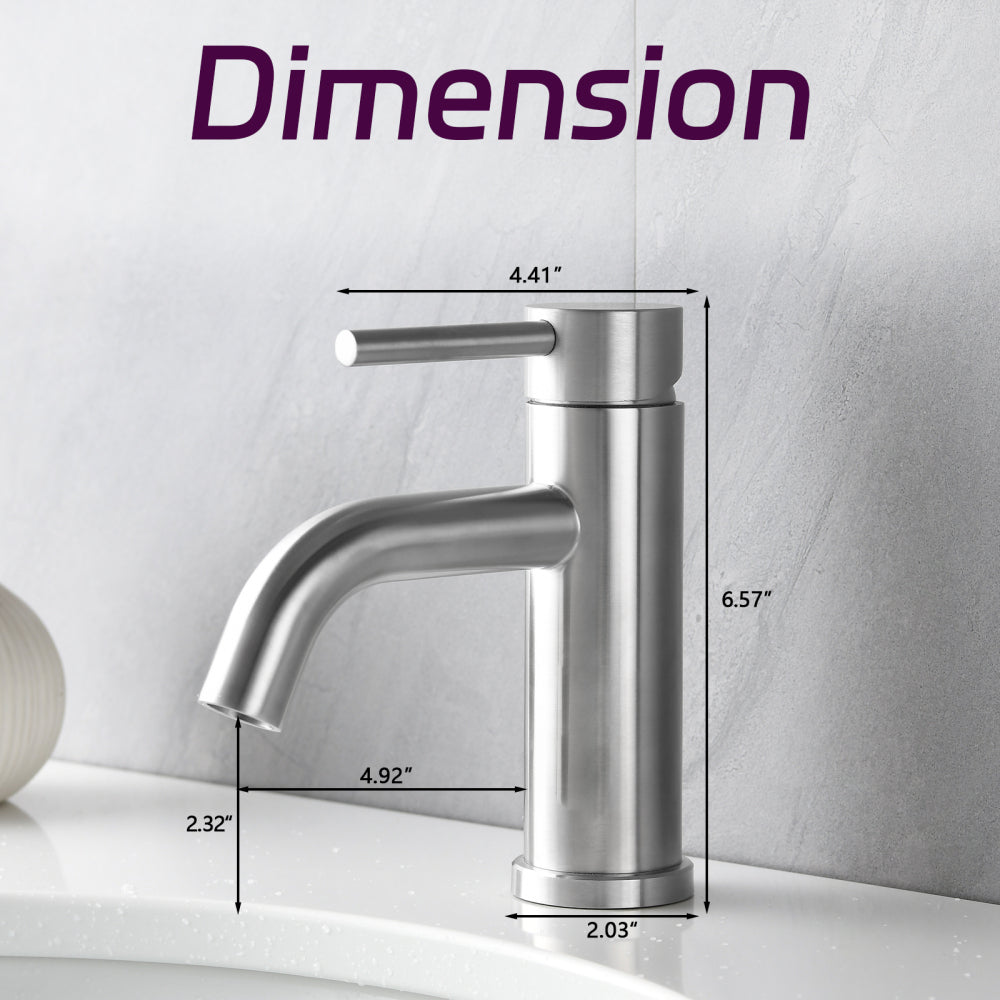 Bathroom Faucet Single Hole Modern Bathroom Sink Faucet Vanity Bathroom Faucet