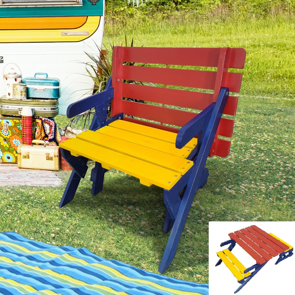 Children's rocking rose red chair- Indoor or Outdoor -Suitable for kids-Durable