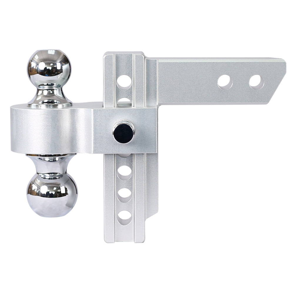 Alu Adjustable Trailer Drop Hitch,2inch receiver,8 inch adjustable
