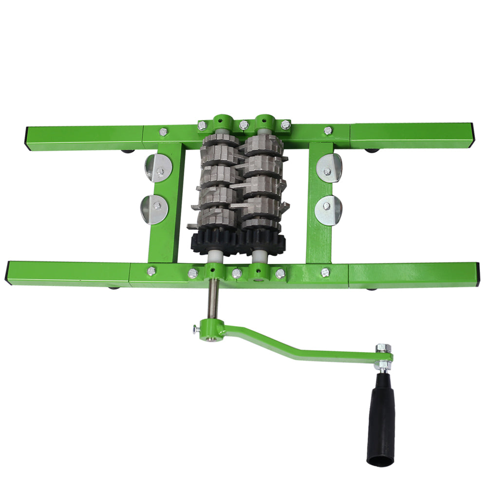 Fruit Wine Press and Crusher,100% Nature Apple&Grape&Berries Crusher Manual Juice Maker for Kitchen