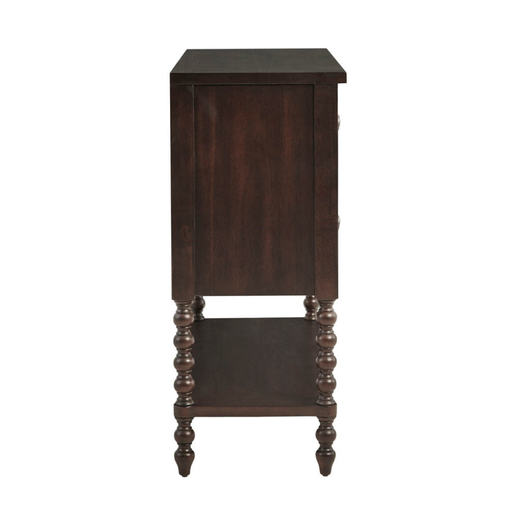 2 Drawer Accent Chest Morocco Brown