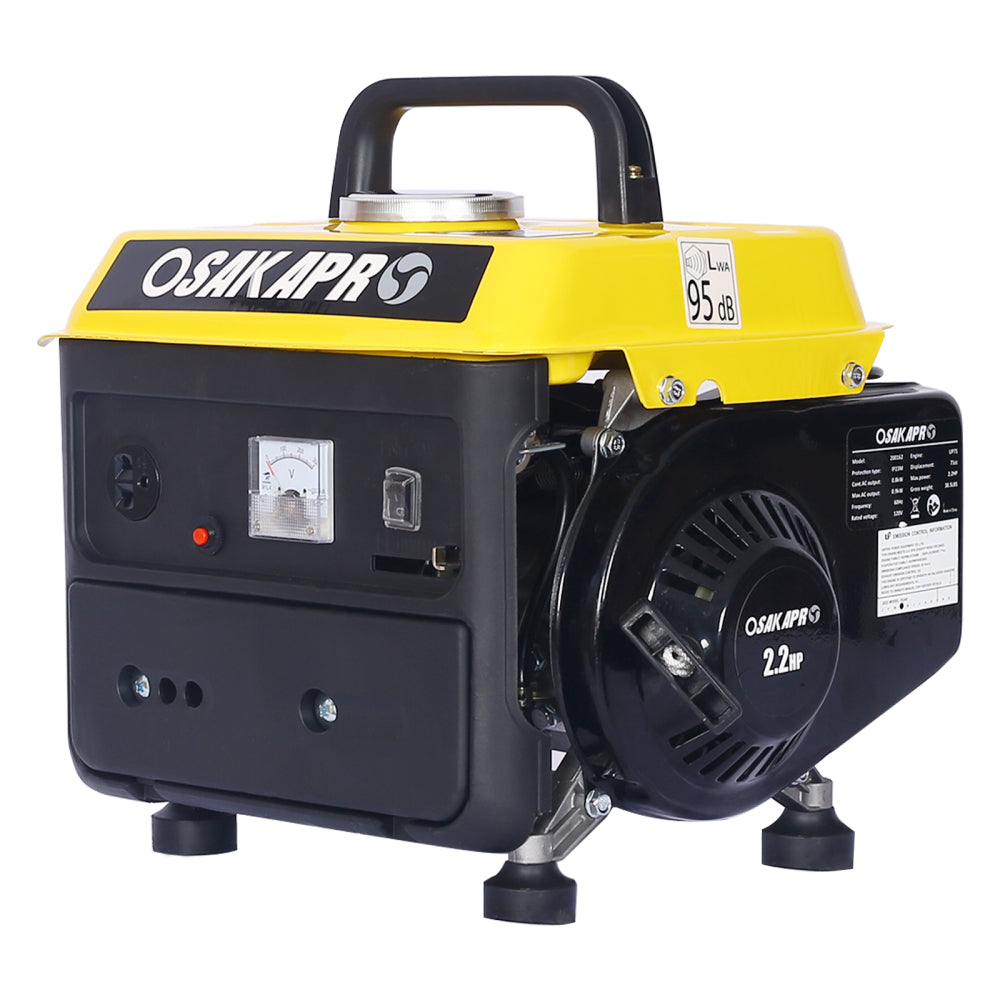 Portable Generator, Outdoor generator Low Noise, Gas Powered Generator,Generators for Home Use EPA Compliant