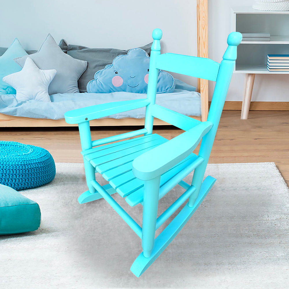 Children's rocking oak chair- Indoor or Outdoor -Suitable for kids-Durable ESP
