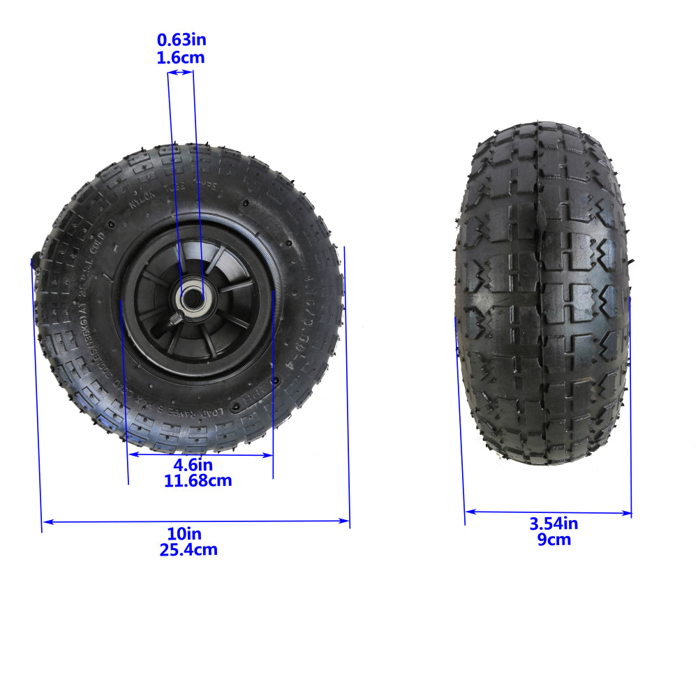 Air wheels 410/3.50-4 10inches