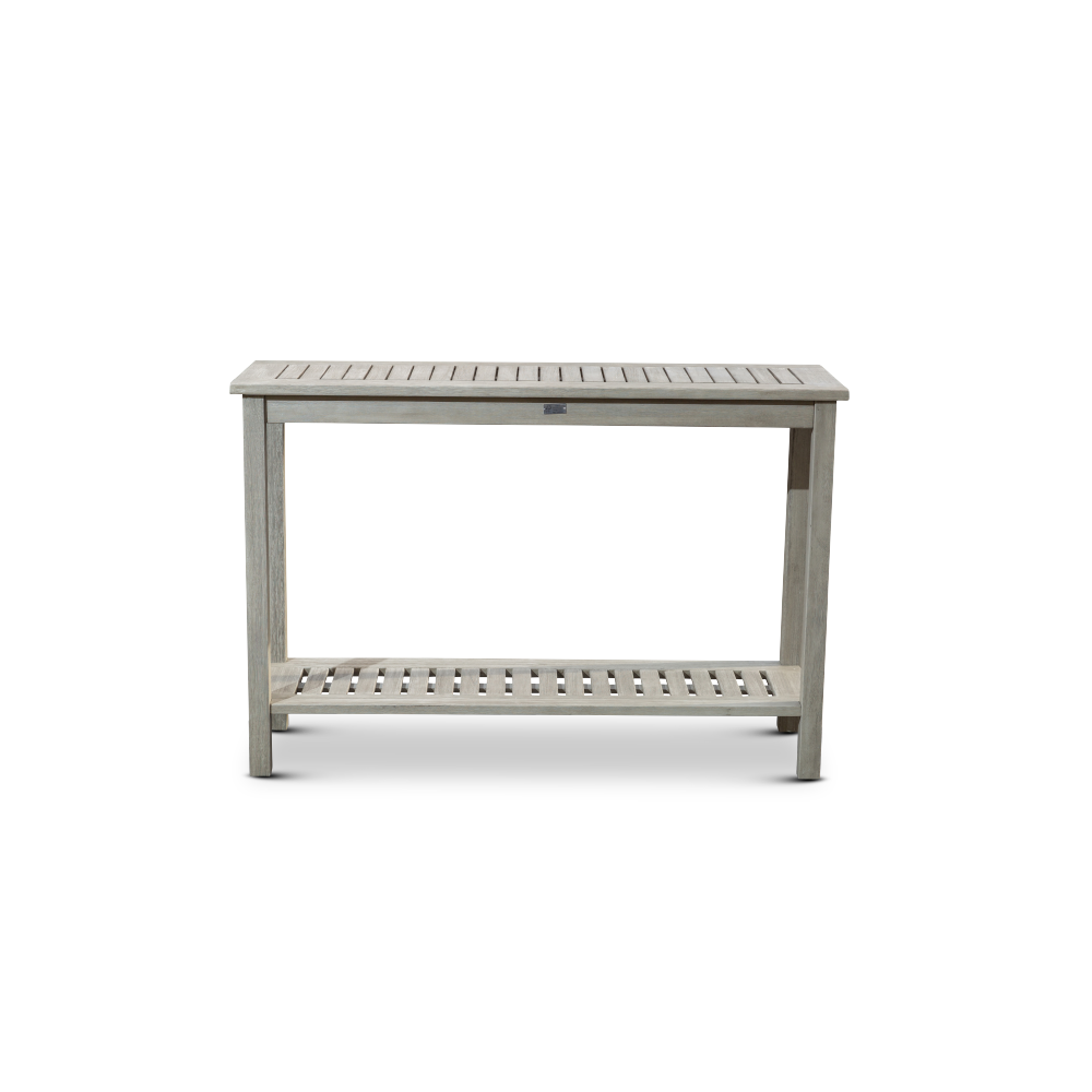 Eucalyptus Console Table, Silver Gray