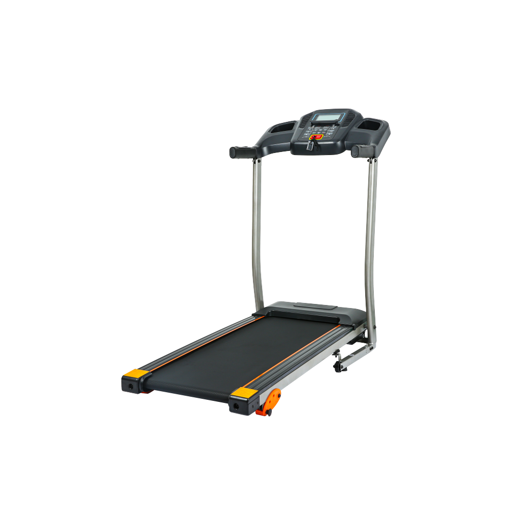 Folding Treadmill 2.5HP 12KM/H, Foldable Home Fitness Equipment with LCD for Walking & Running, Cardio Exercise Machine, 4 Incline Levels, 12 Preset or Adjustable Programs, Bluetooth Connectivity, Bla