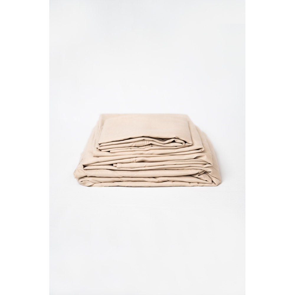 Omne Sleep 4-Piece White Brushed Microfiber Twin Hypoallergenic Sheet Set