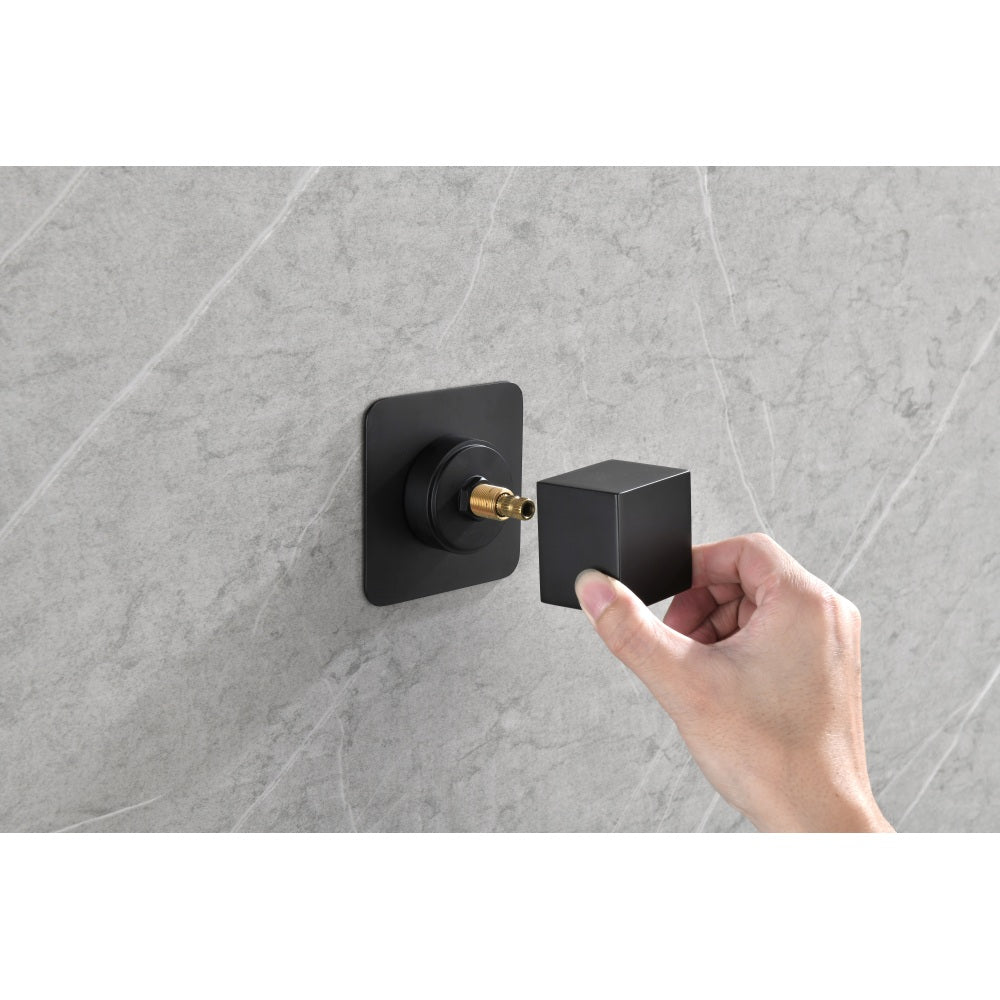 3/4" Cast Metal Volume Control Valve -2Piece Extra High Flow Master Shower Volume Control Adjustable brass handle valve body,