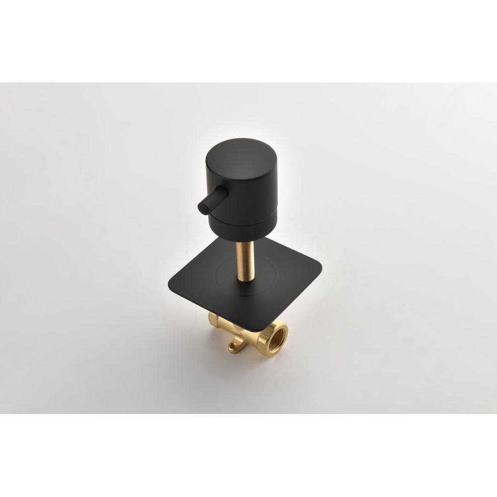 3/4" Cast Metal Volume Control Valve -Piece Extra High Flow Master Shower Volume Control Adjustable brass handle valve body,