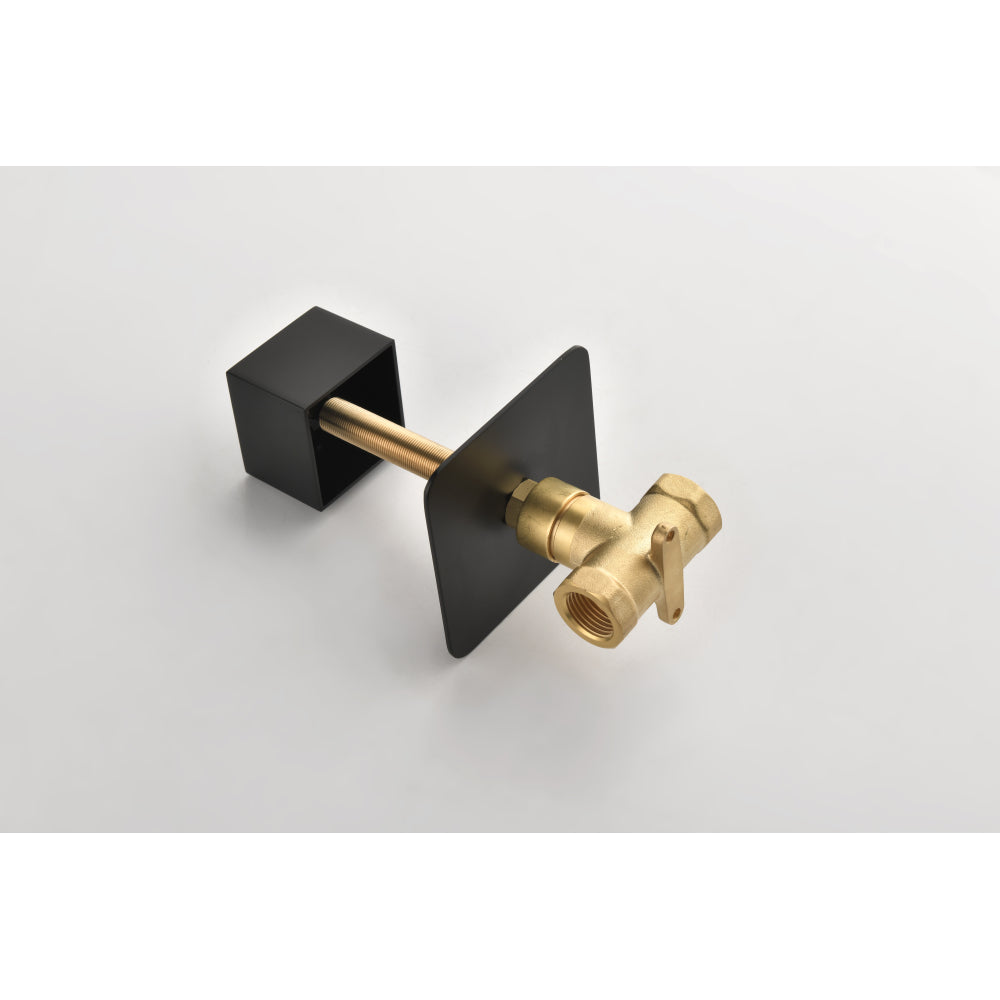 3/4" cast metal volume control valve Master Shower Volume Control adjustable Brass Handle Valve Body 3 Piece