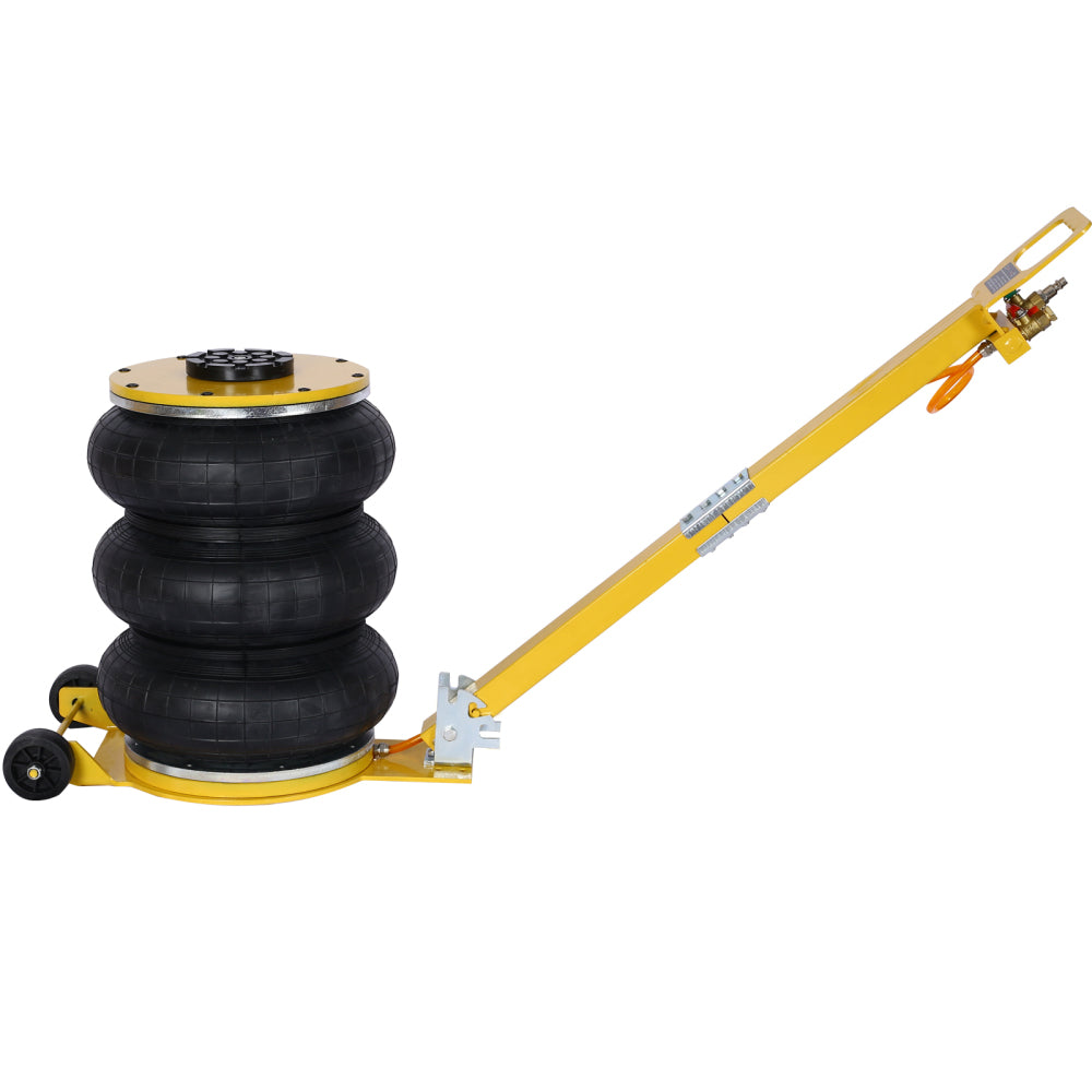 5T Triple Bag Air Jack ,Pneumatic Jack 3 bag ,lifting 16in capacity 5T 11000lbs,easy-collapsing Terrain,Blue color