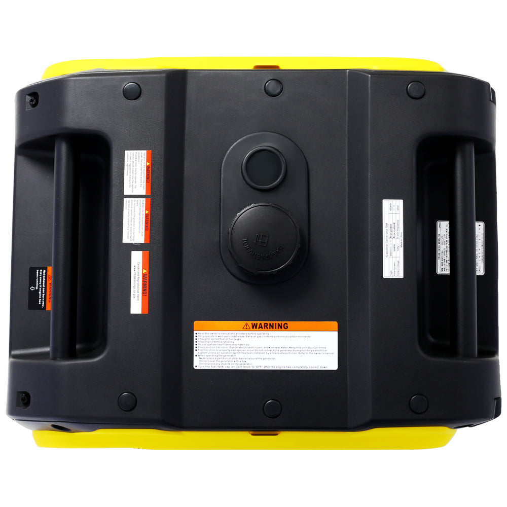 Super quiet Inverter Generator 4500w portable generator electric start, foldable handle with wheel,212cc 4 stroke EPA compliant