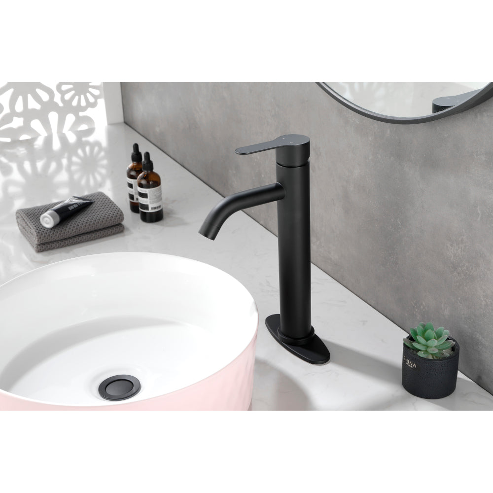 Bathroom Sink Faucet Single Hole Single Handle Bathroom Faucet Vanity Faucet Modern RV Faucet Deck Mount 1 Hole or 3 Holes