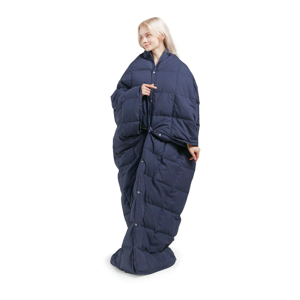 Wearable Multipurpose Throw Indigo 62x68"