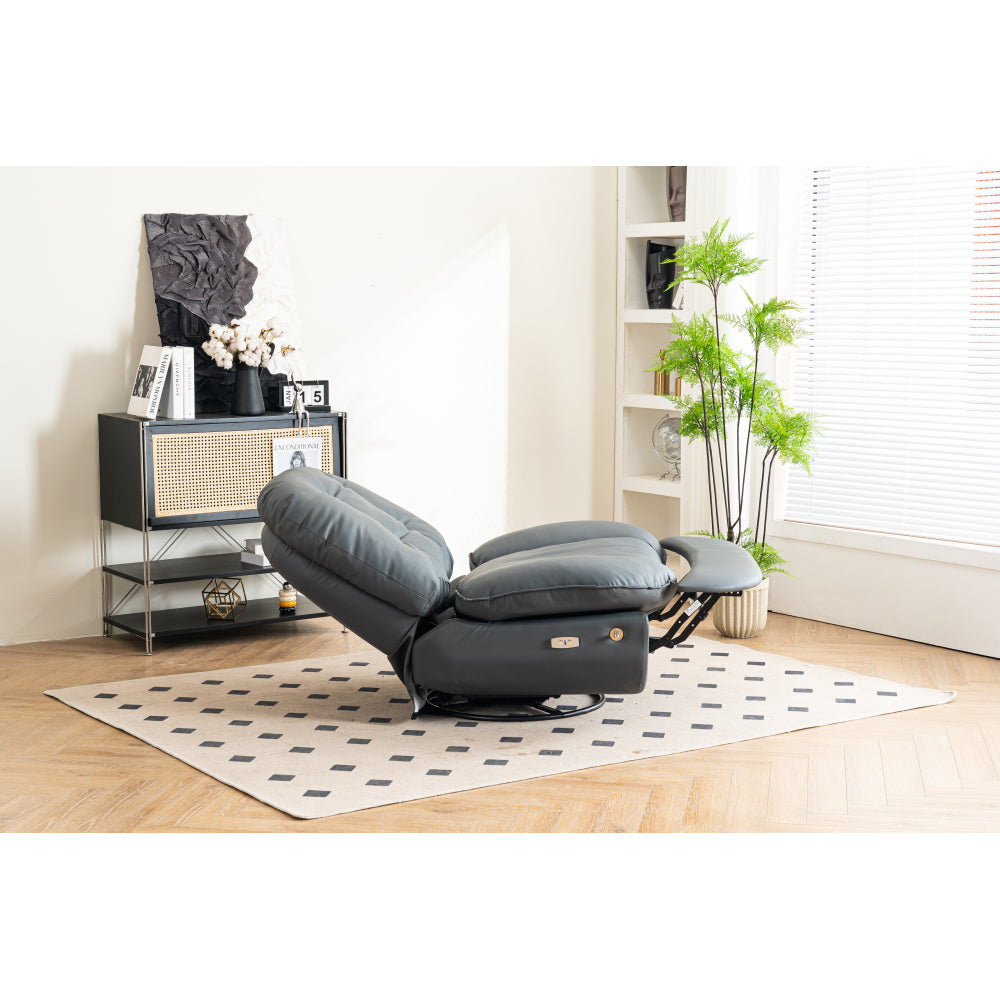 Power Recliner Swivel Glider USB Charger With Bluetooth Music Player Different Function Sleep Working Game and Leisure Model