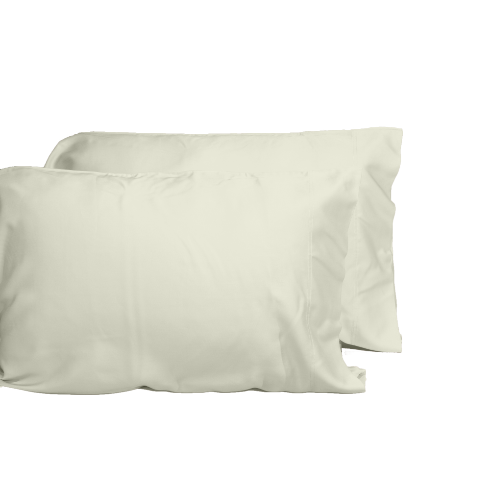 Premium Silky Soft 100% Tencel Lyocell Derived from Eucalyptus 4-Piece Sheet Set, Oeko-TEX Certified, King - Crème