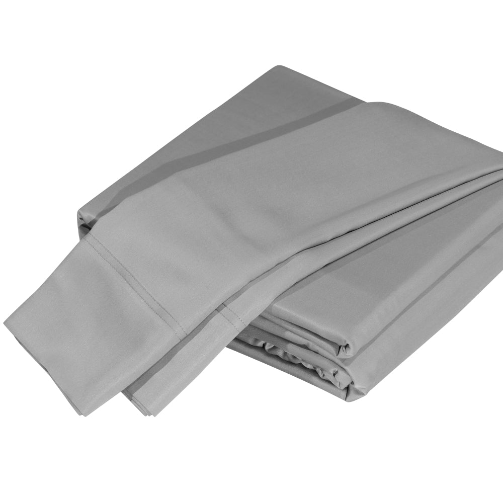 Premium Silky Soft 100% Tencel Lyocell Derived from Eucalyptus 4-Piece Sheet Set, Oeko-TEX Certified, King - Crème