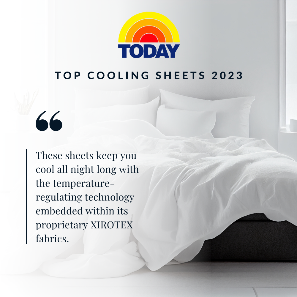 Xirotex Cool - KING Continuous Cooling performance sheets, Smoke Pearl Gray