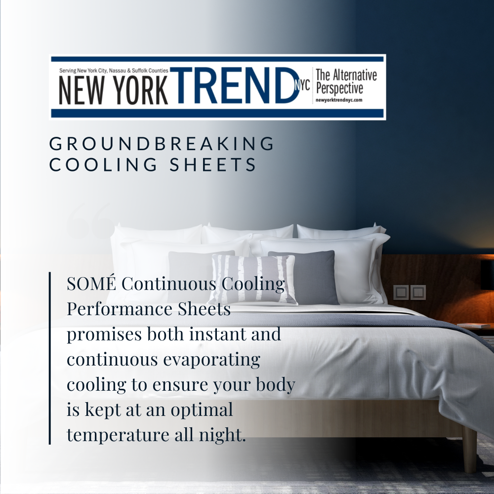 Xirotex Cool - QUEEN Continuous Cooling performance sheets, Smoke Pearl Gray