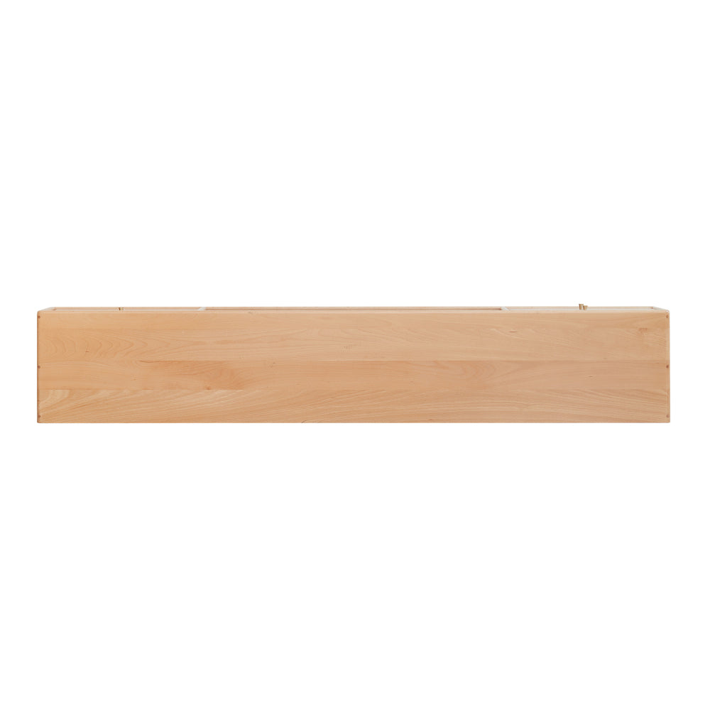 North America A Grade Solid Beech TV Cabinet With Chinese Changhong Glass Doors, Two Drawer Storage Space TV Standing