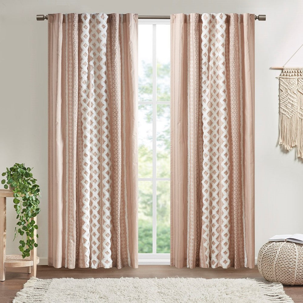 Burnout Printed Curtain Panel(Only 1 Pc Panel)