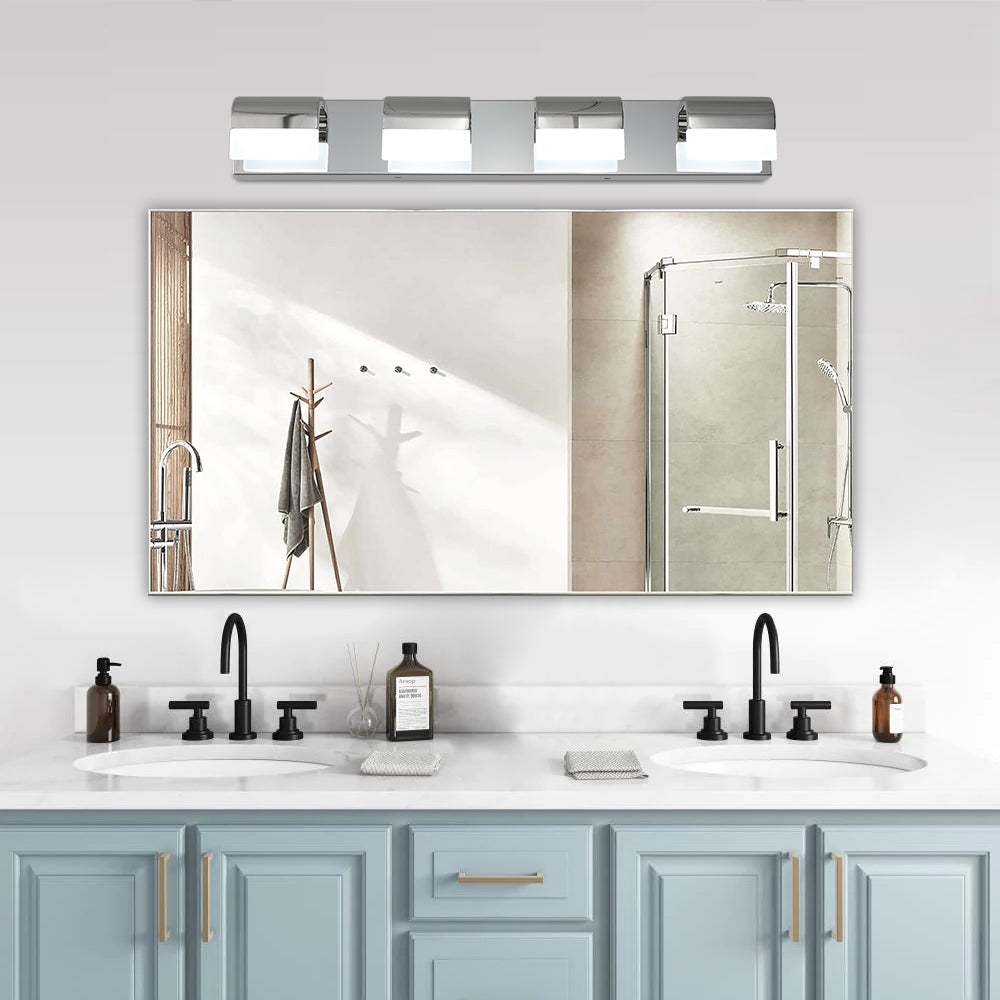 (Same as W1340110596/L2011) Bathroom Vanity Lighting 3-Light LED Vanity Lights Over Mirror Bath Wall Lighting
